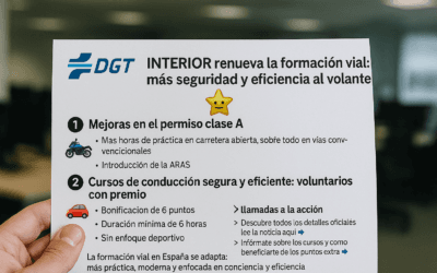 🚦 Nueva normativa para motoristas y cursos de conducción eficiente